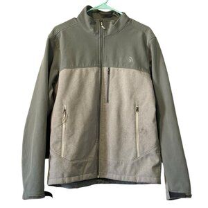 The North Face Jacket Mens Size Medium‎ Grey Pockets Polyester Preppy Outdoor